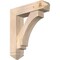 Ekena Millwork Imperial Arts and Crafts Smooth Bracket w/ Offset Brace, Douglas Fir, 7 1/2"W x 30"D x 34"H BKT0806X30X34IMP03SDF - alternate 1